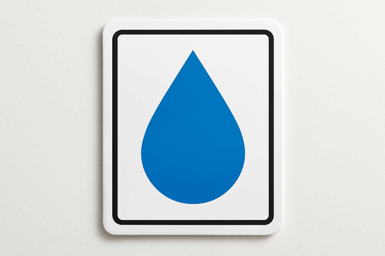 drinking water sign