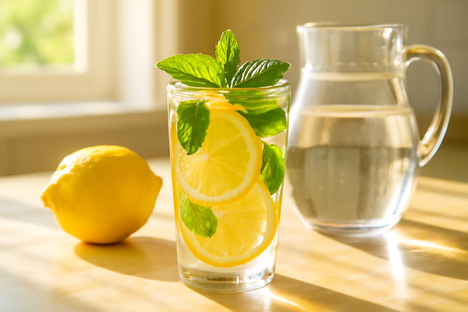 benefits of drinking water and lemon in the morning
