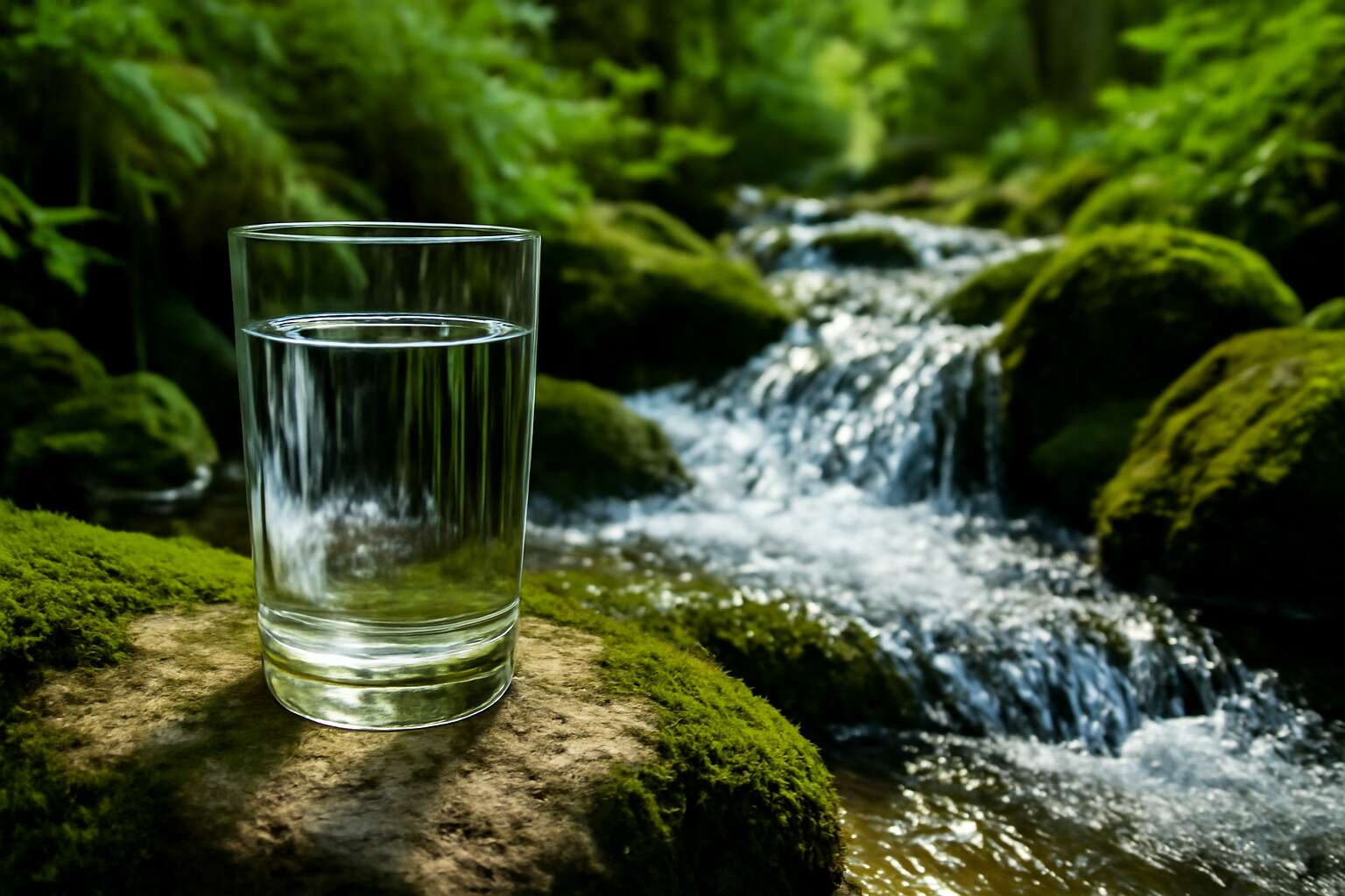 drinking water versus spring water