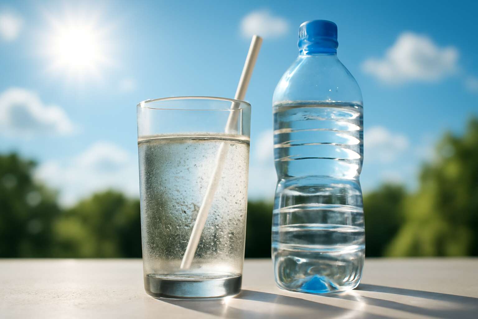 drinking water and still dehydrated