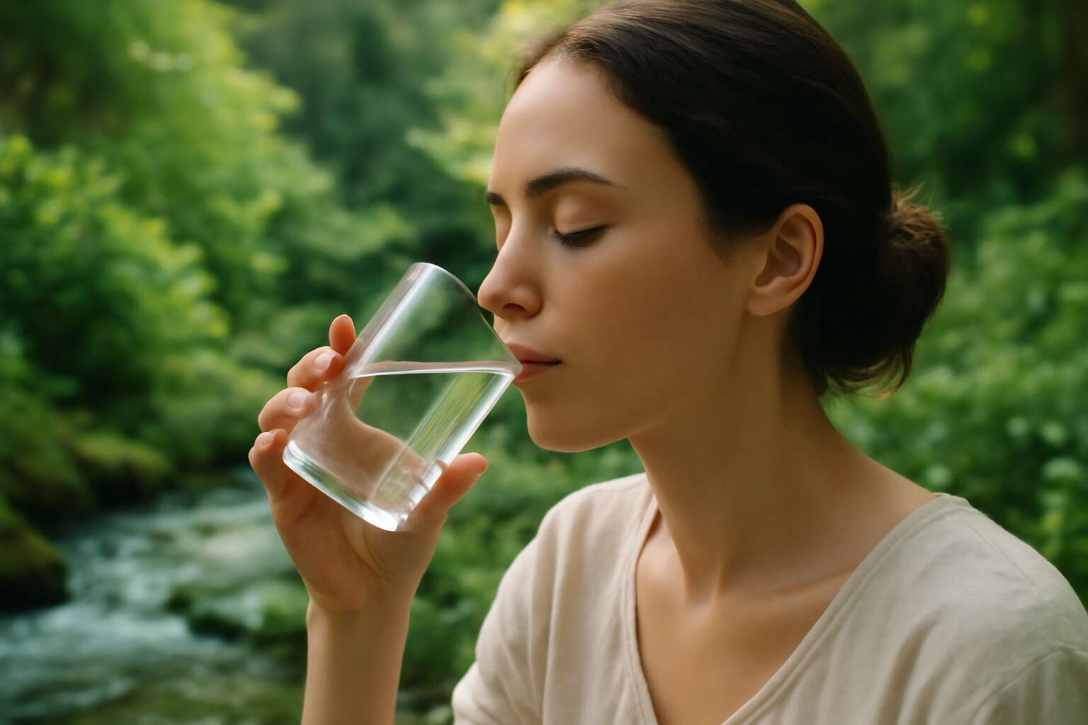 spiritual meaning of drinking water in a dream
