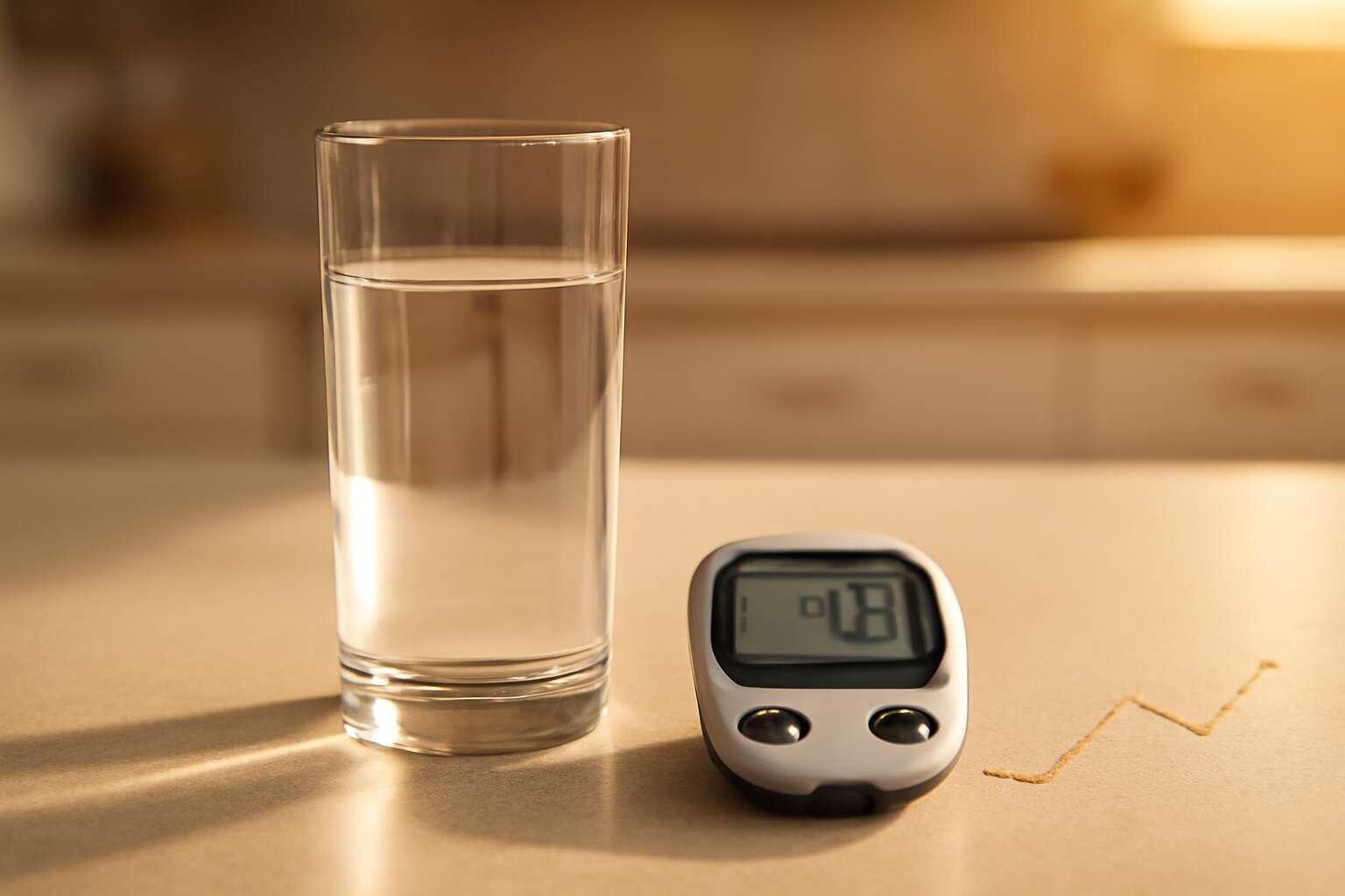 will drinking water lower blood sugar
