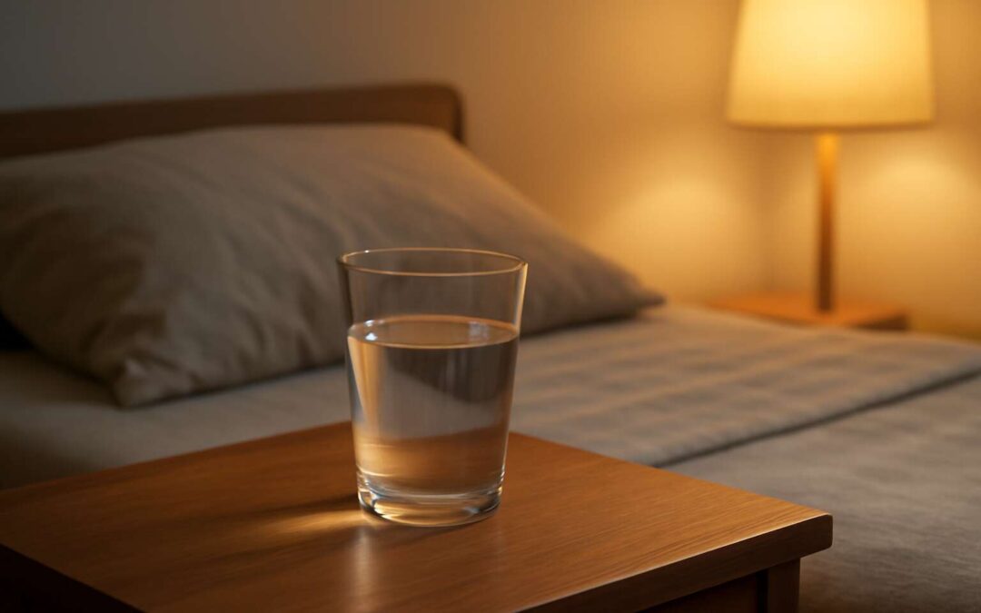 Boost Your Night with drinking water before sleeping: simple hydration tips