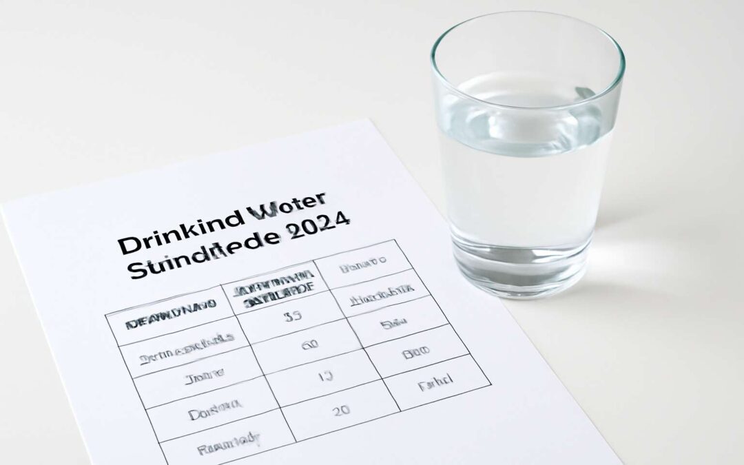 Key Update: who drinking water standards table 2024 and What It Means for Your Water Safety