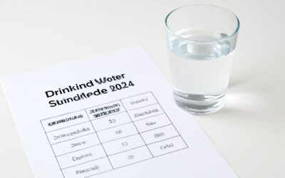 Key Update: who drinking water standards table 2024 and What It Means for Your Water Safety
