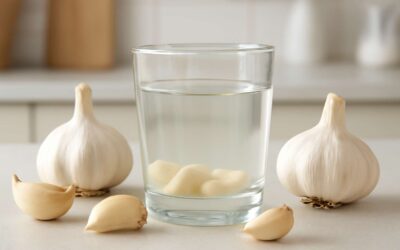 Unlock Wellness: drinking water with garlic benefits and why it works.